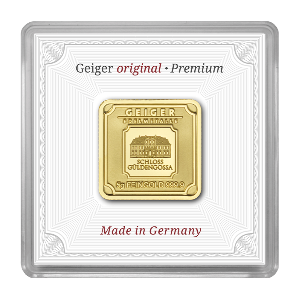 Geiger Original 5g Gold Bar front image