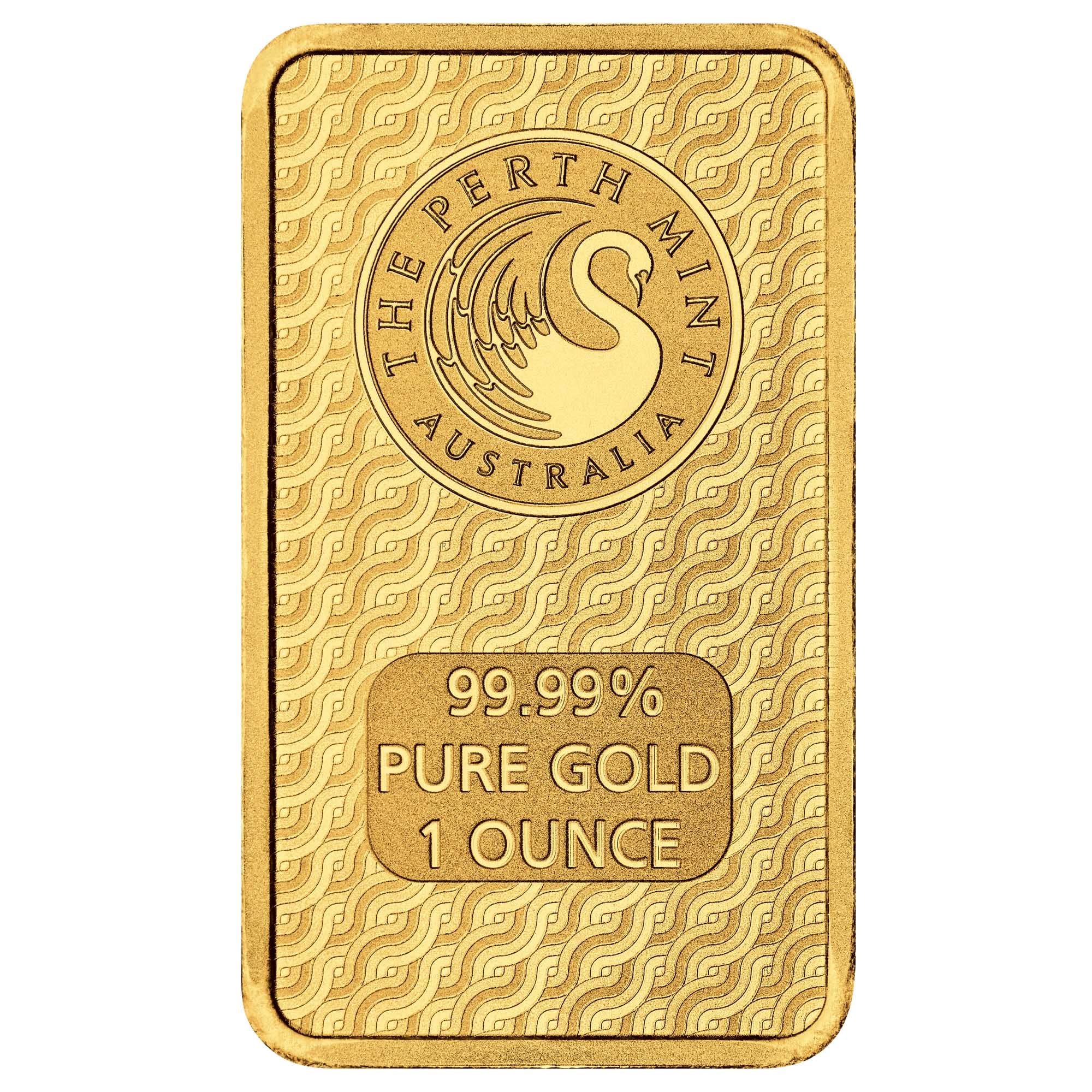2024 Perth Mint Lunar Dragon 1oz Gold Minted Bar rear image