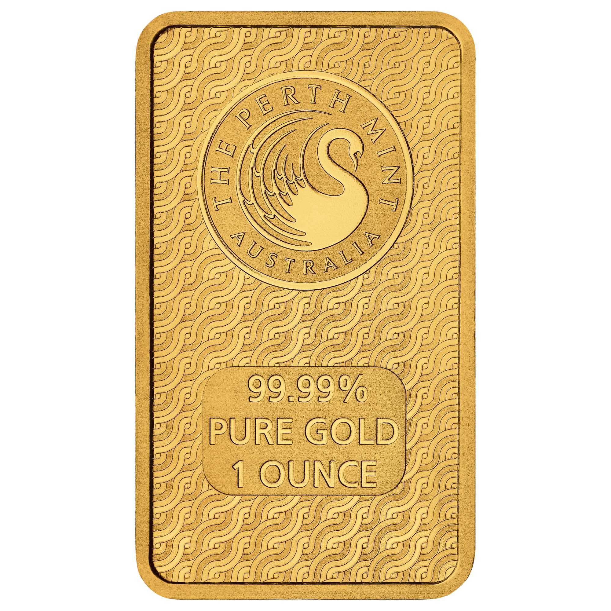2026 Perth Mint Lunar Horse 1oz Gold Minted Bar rear image