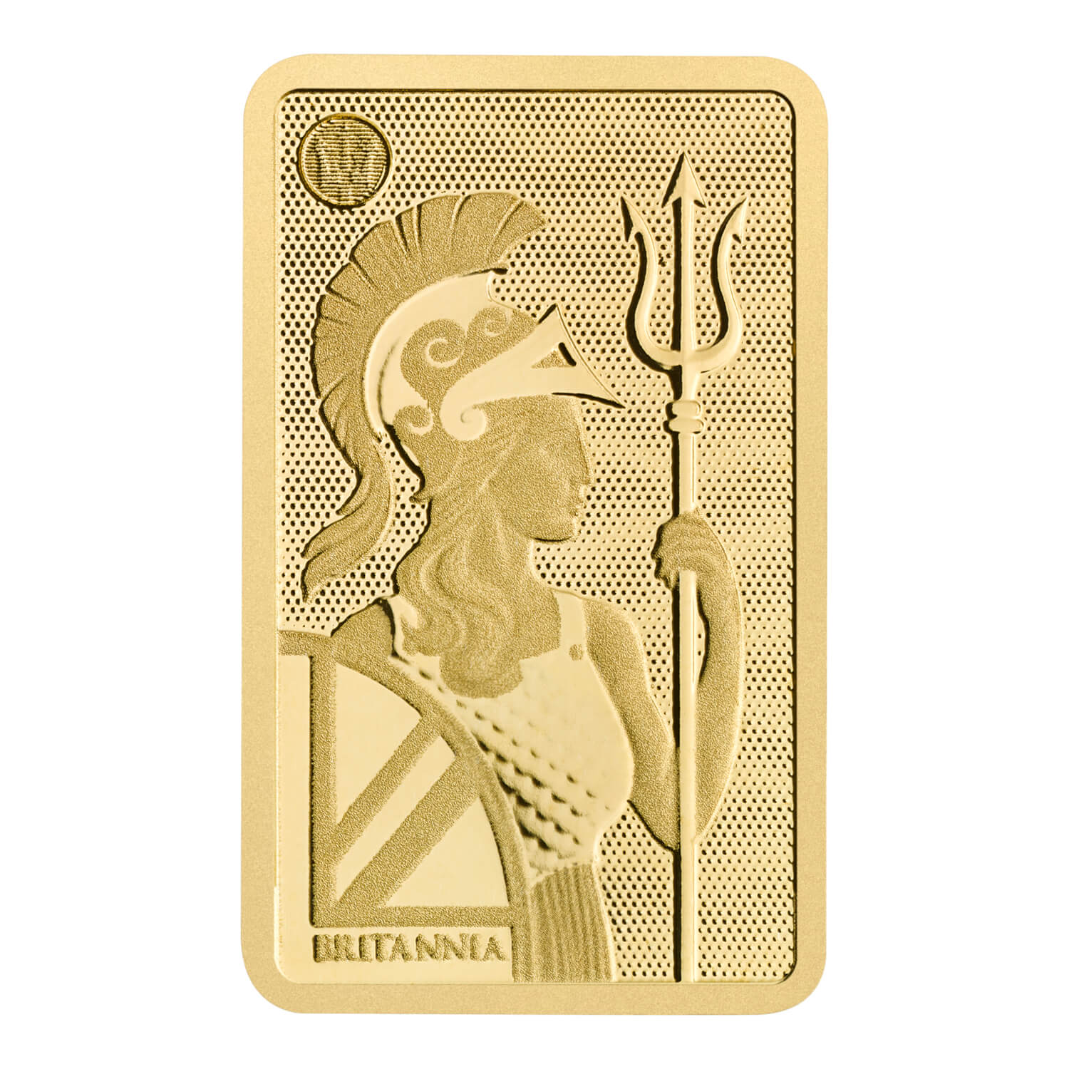 Royal Mint Britannia 1g Gold Bar front image