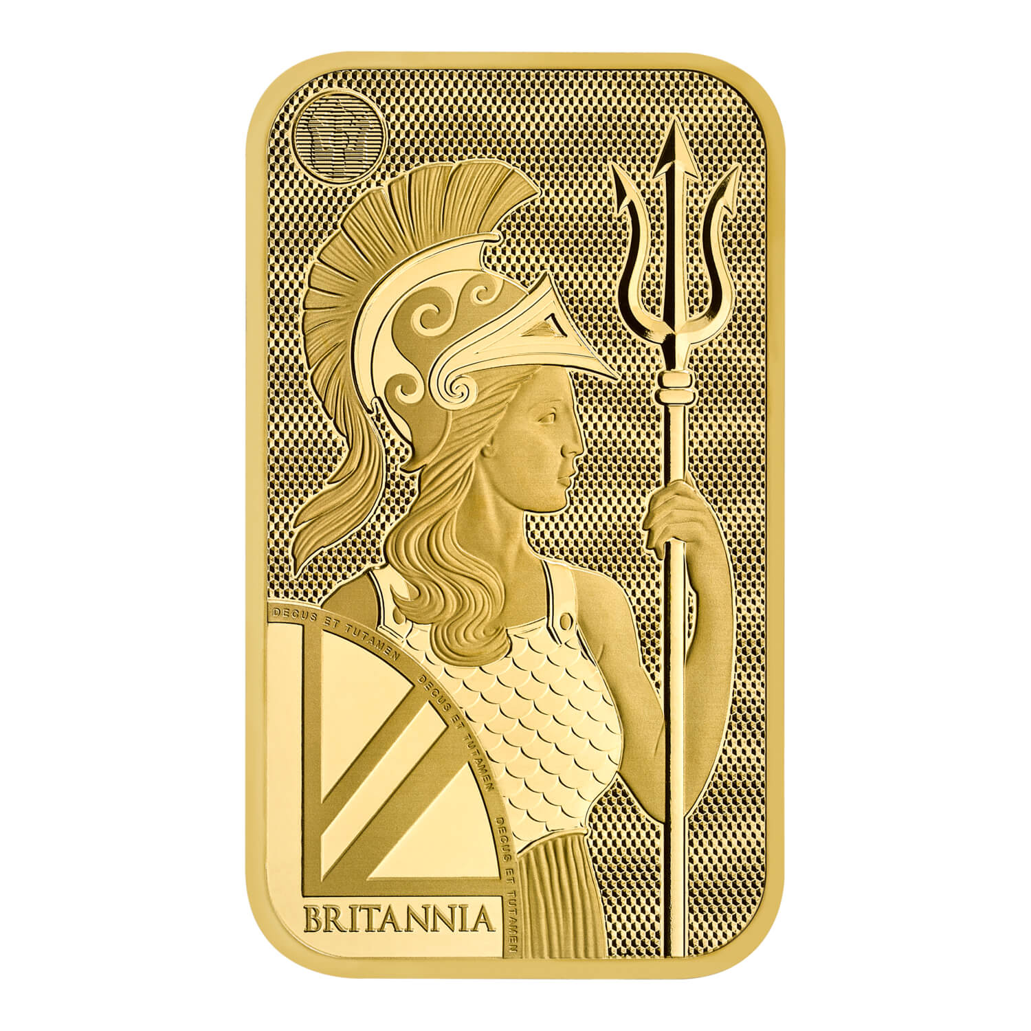 Royal Mint Britannia 100g Gold Bar front image