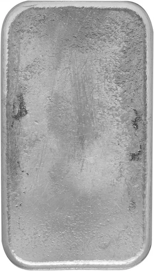 Metalor 100g Silver Bar rear image