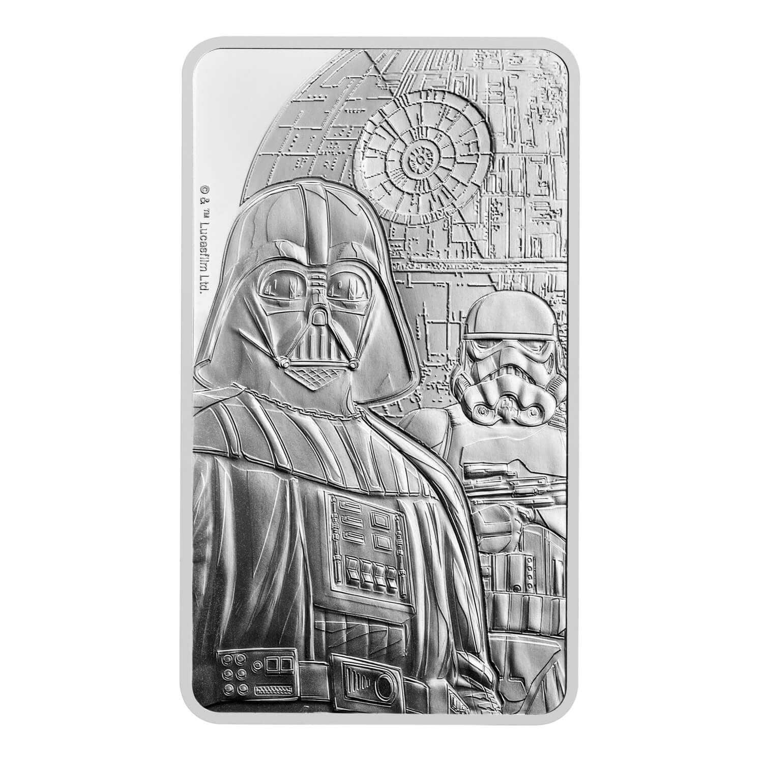 Royal Mint Star Wars Dark Side 10oz Silver Bar front image