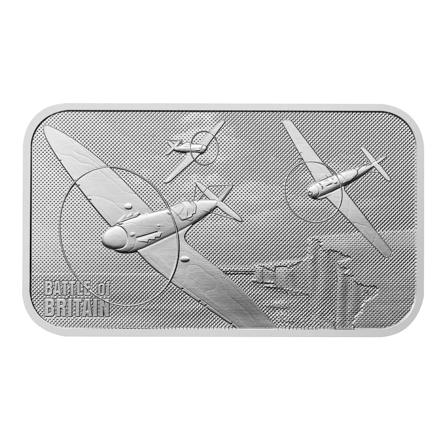 Royal Mint Battle of Britain 1oz Silver Bar front image