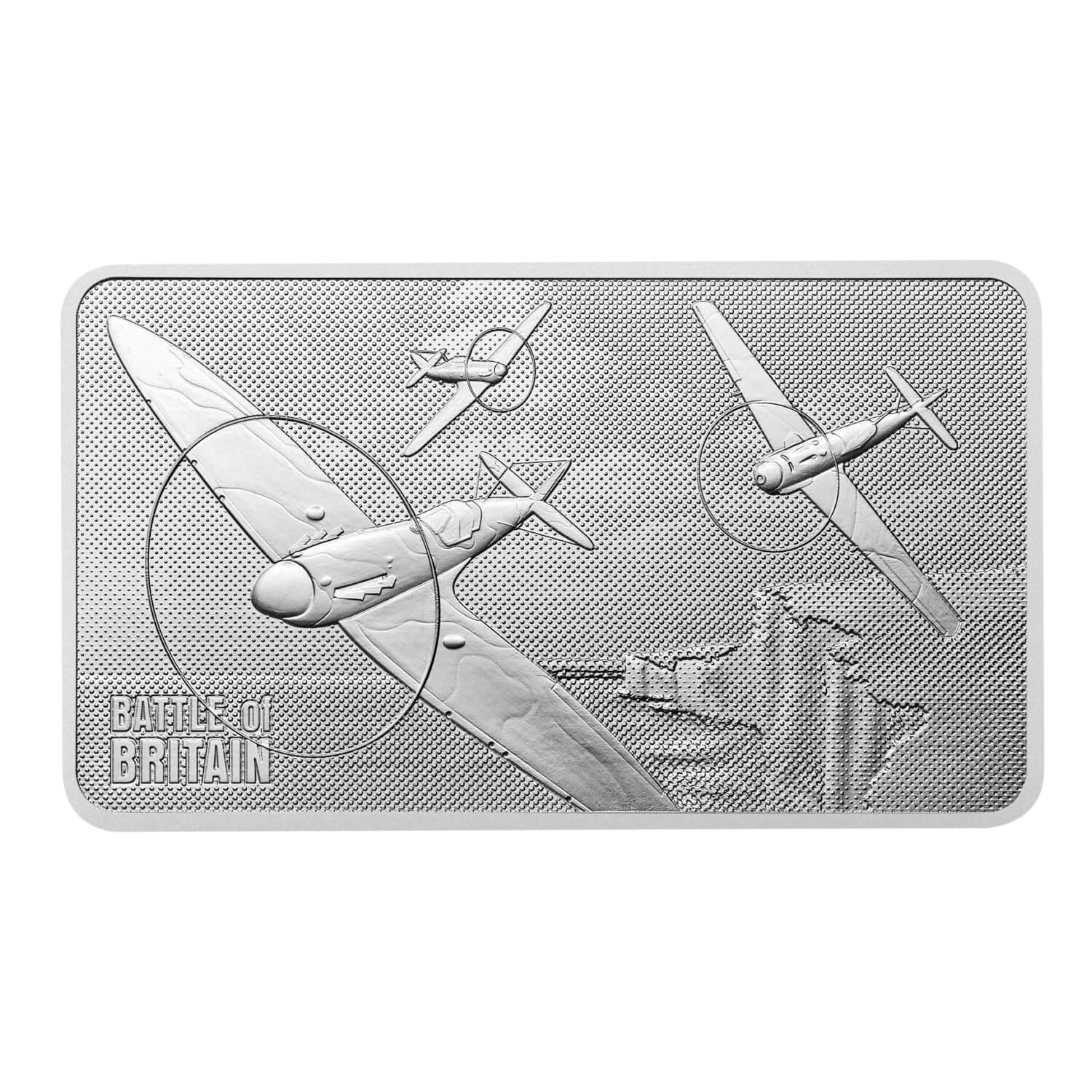 Royal Mint Battle of Britain 10oz Silver Bar front image