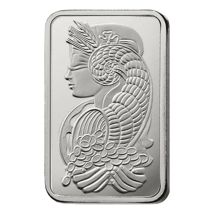 PAMP Suisse Lady Fortuna 10oz Silver Bar front image