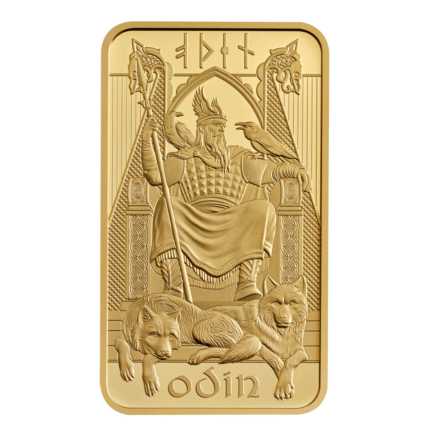 The Royal Mint Odin 20g Gold Bar front image