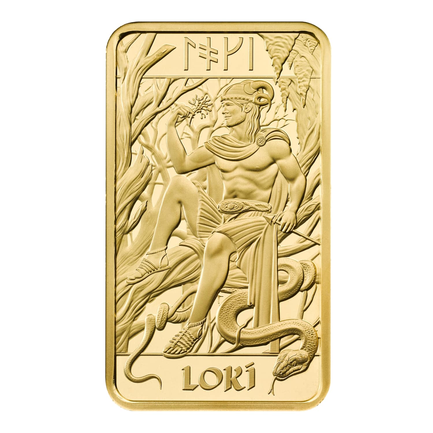 The Royal Mint Loki 20g Gold Bar front image